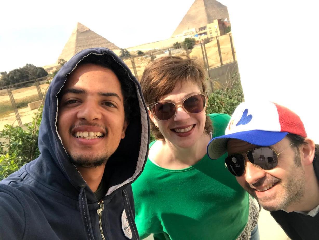 Studio Farida Pyramids View Kafrat al Jabal ภายนอก รูปภาพ