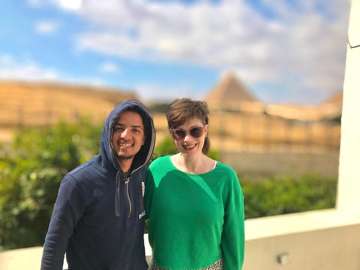 Studio Farida Pyramids View Kafrat al Jabal ภายนอก รูปภาพ